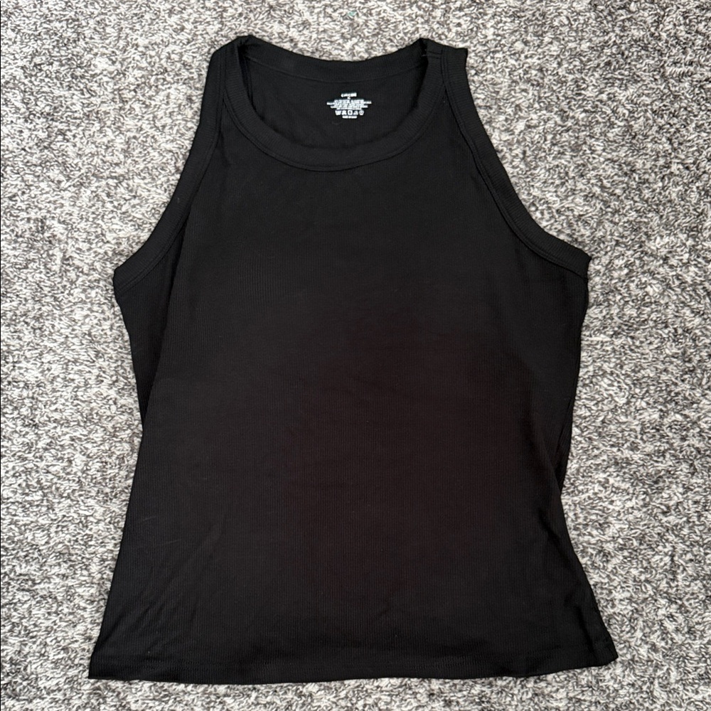Chic Black Tank Top